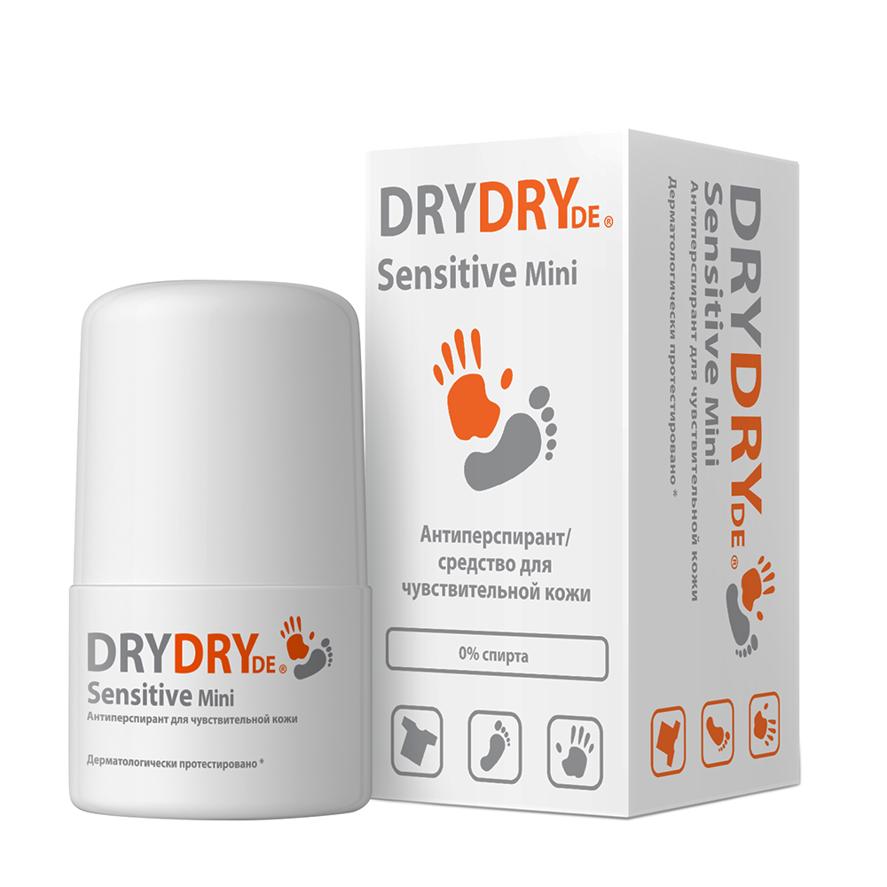 DRY DRY Антиперспирант для чувствительной кожи / DryDry De Sensitive mini 20 мл, фото 2