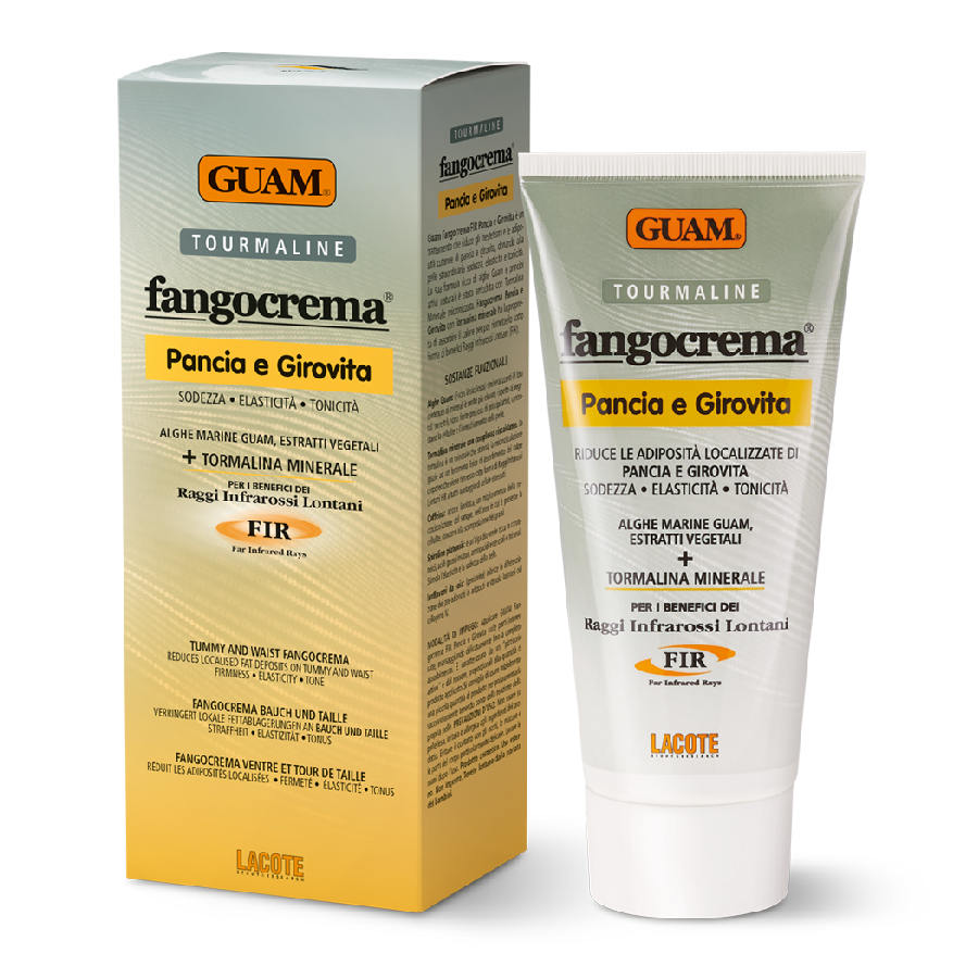 GUAM Крем моделирующий для живота и талии с разогревающим эффектом с микрокристаллами Турмалина / TOURMALINE 150 мл, фото 2
