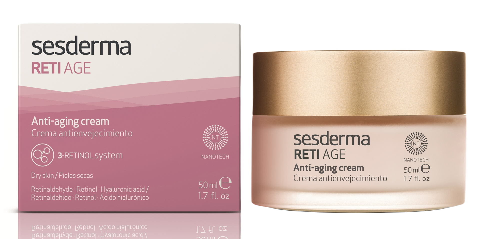 SESDERMA Крем антивозрастной для лица / RETI AGE 50 мл, фото 2