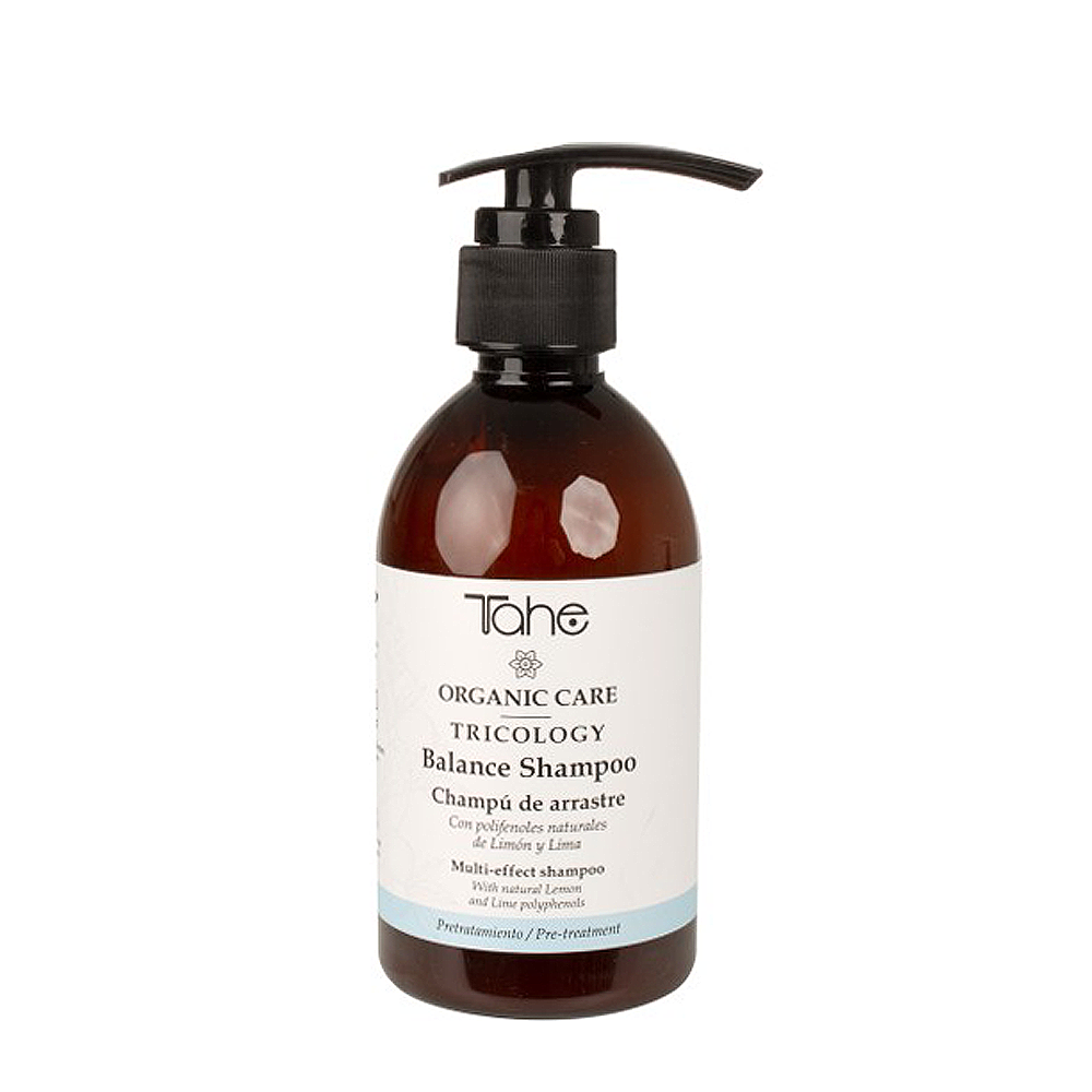 TAHE Шампунь трихологический балансирующий / TRICOLOGY BALANCE SHAMPOO BIO ORGANIC CARE 300 мл, фото 1