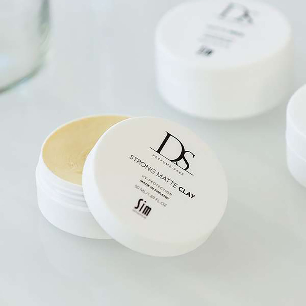 SIM SENSITIVE Воск для укладки волос сильной фиксации / DS Strong Matte Clay 50 мл, фото 3