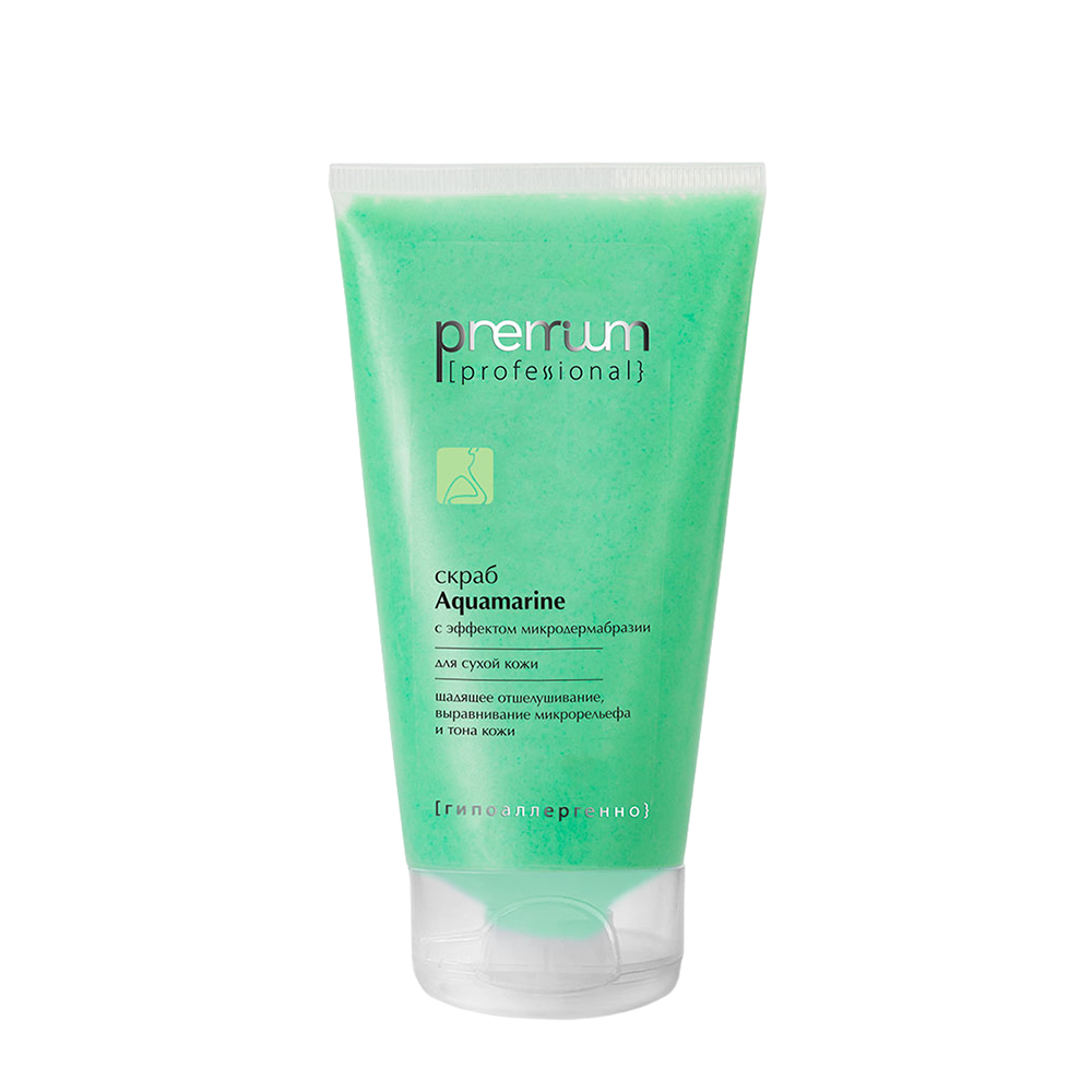 PREMIUM Скраб с эффектом микродермабразии / Aquamarine Professional 150 мл, фото 1