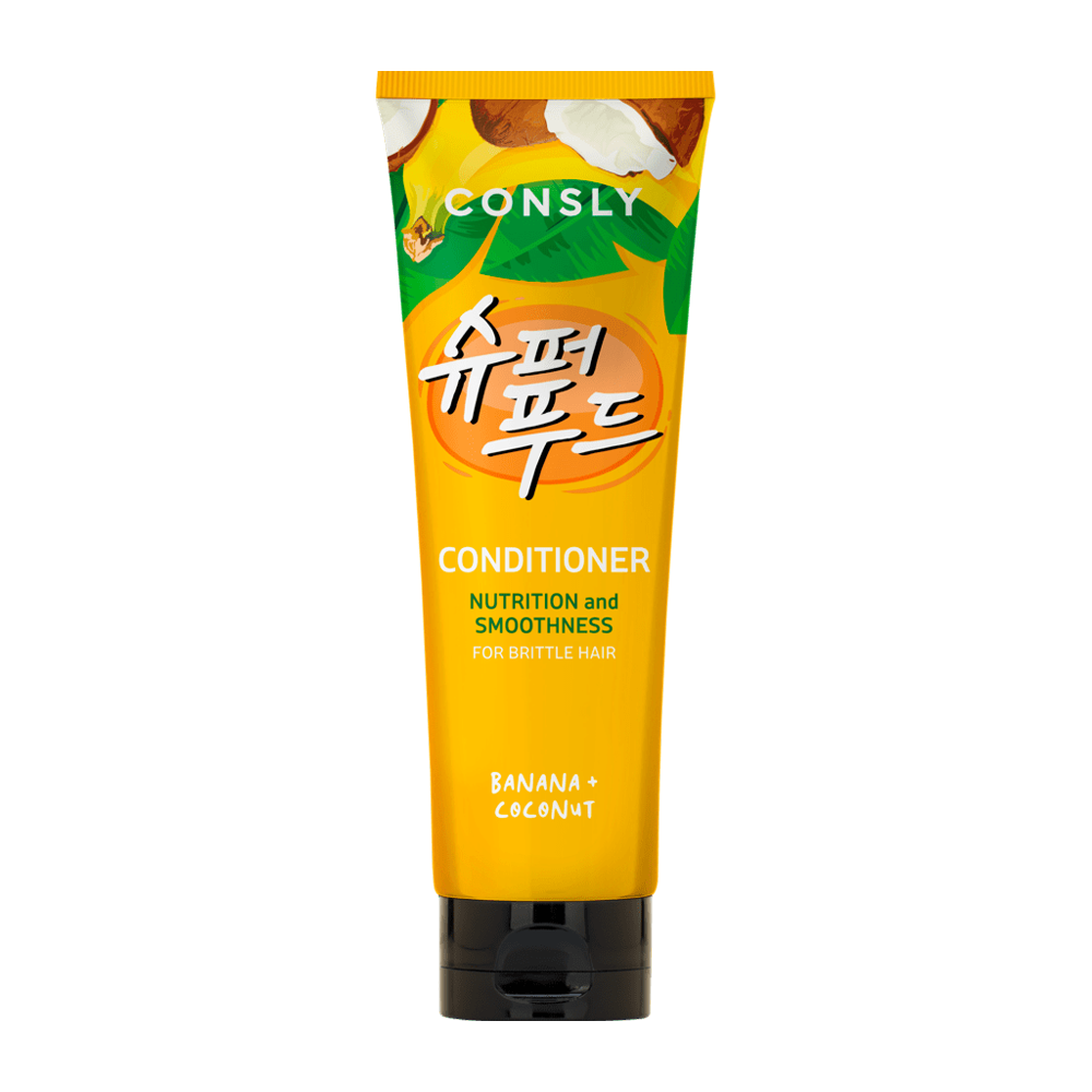 CONSLY Кондиционер питательный и разглаживающий с экстрактом банана и кокосовой водой / Consly 250 мл, фото 1