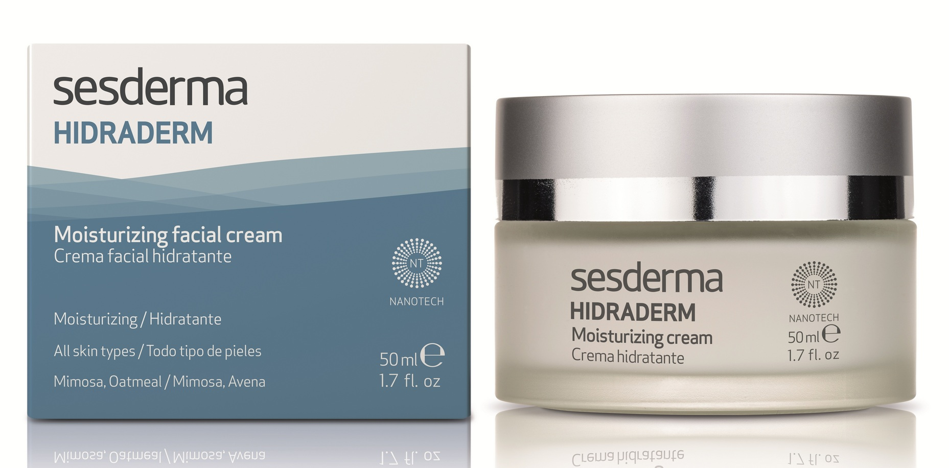 SESDERMA Крем увлажняющий для кожи, склонной к сухости / HIDRADERM 50 мл, фото 2