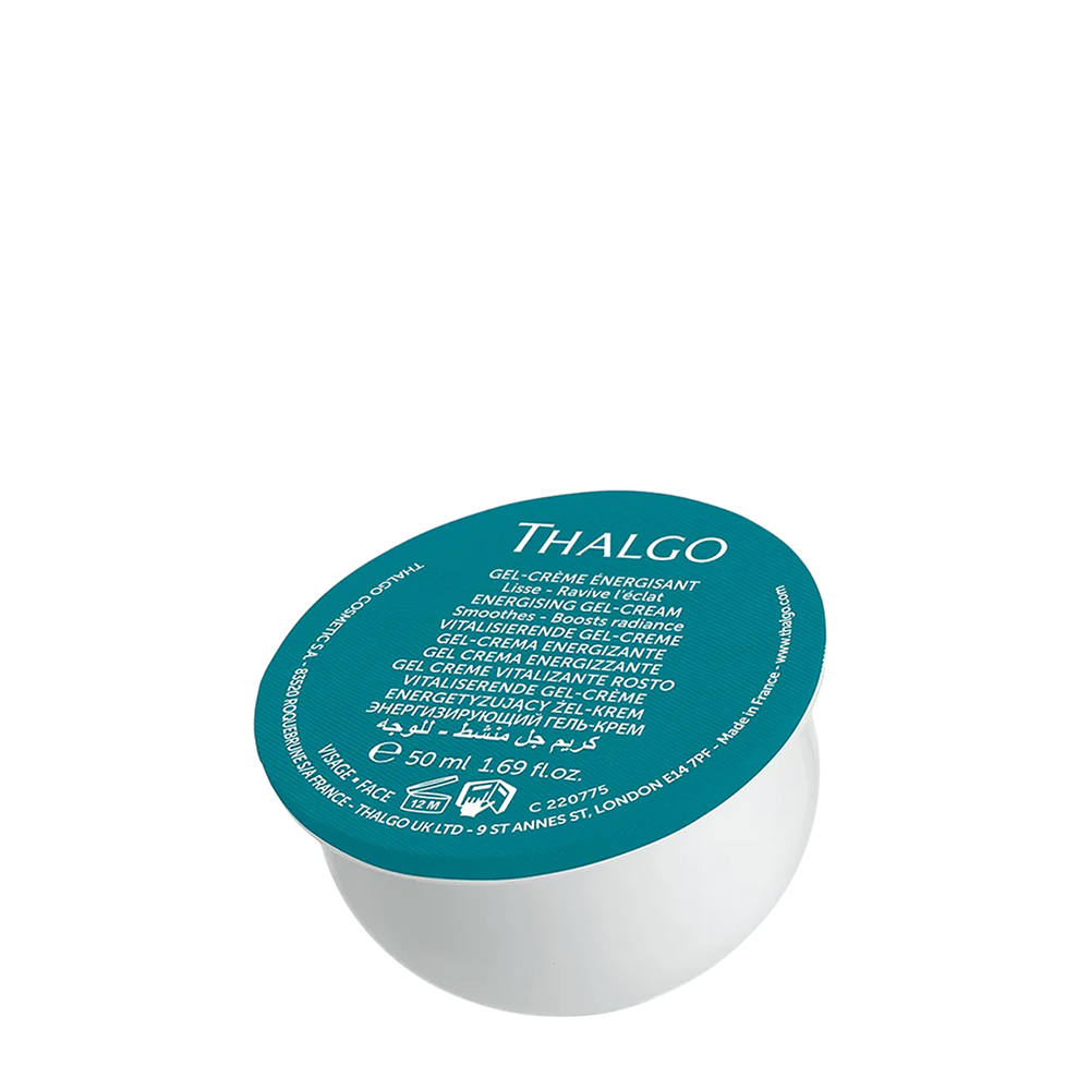THALGO Гель-крем энергизирующий для сияния и коррекции морщин, сменный блок / SPIRULINE BOOST 50 мл, фото 1