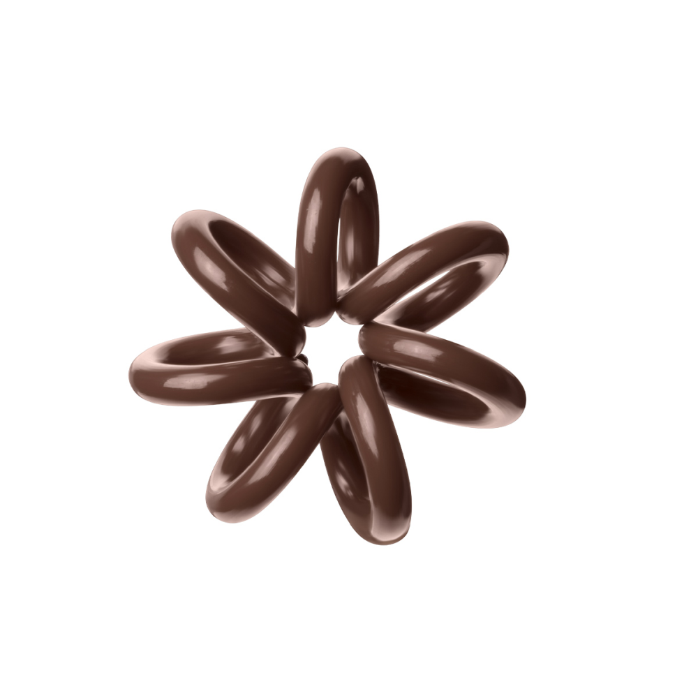 INVISIBOBBLE Резинка для волос / invisibobble NANO Pretzel Brown (с подвесом), фото 2