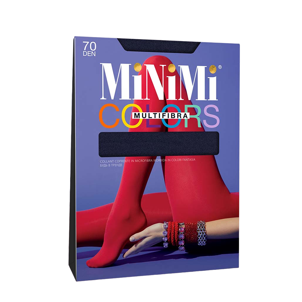 MINIMI Колготки джинсовые Jeans 2 / Mini MULTIFIBRA COLORS 70, фото 1
