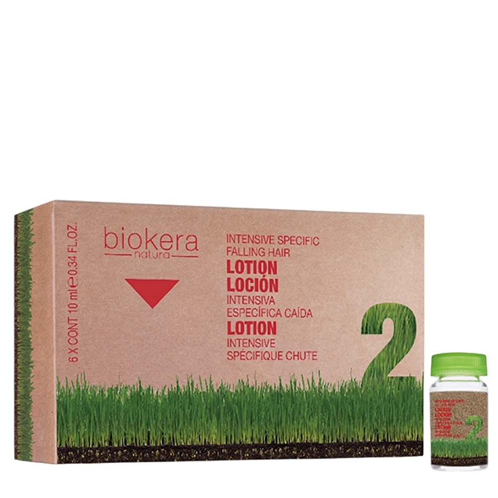 SALERM COSMETICS Лосьон интенсивный против выпадения волос / BIOKERA 6*10 мл, фото 1