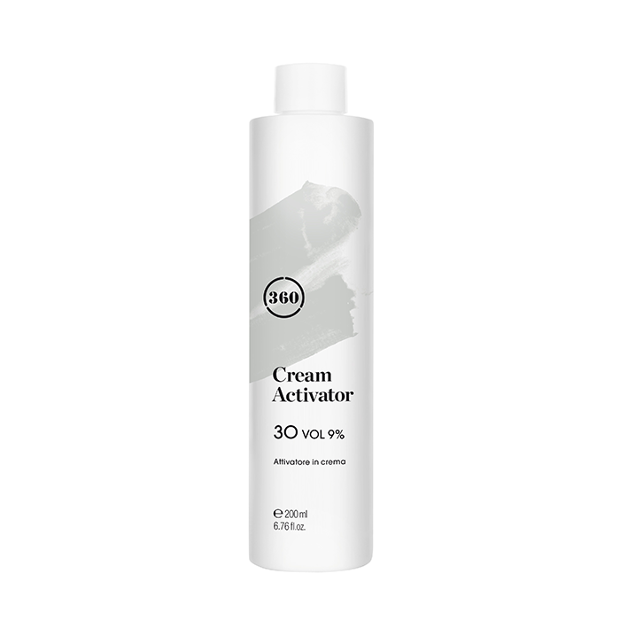 360 HAIR PROFESSIONAL Эмульсия окисляющая 9% 30 VOL / Cream Activator 200 мл, фото 1