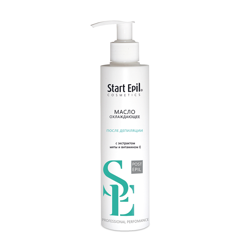 ARAVIA Professional Масло охлаждающее с экстрактом мяты и витамином Е после депиляции / START EPIL 200 мл, фото 1