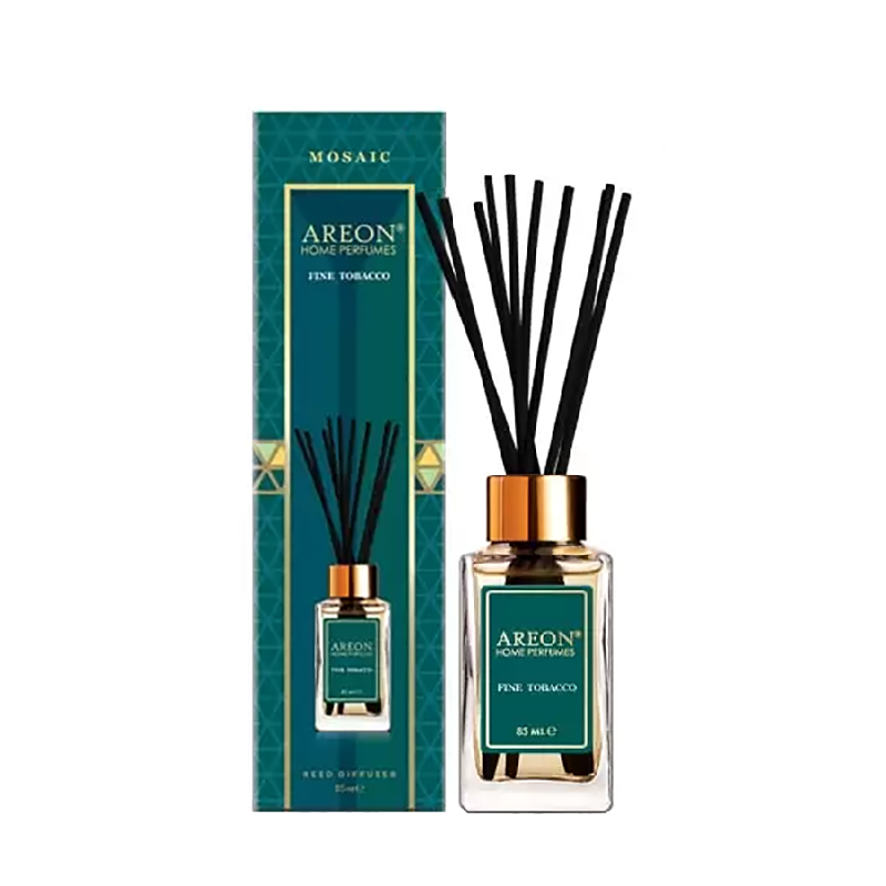AREON Диффузор ароматический, превосходный табак / HOME PERFUME STICKS MOSAIC Fine Tobacco 85 мл, фото 1