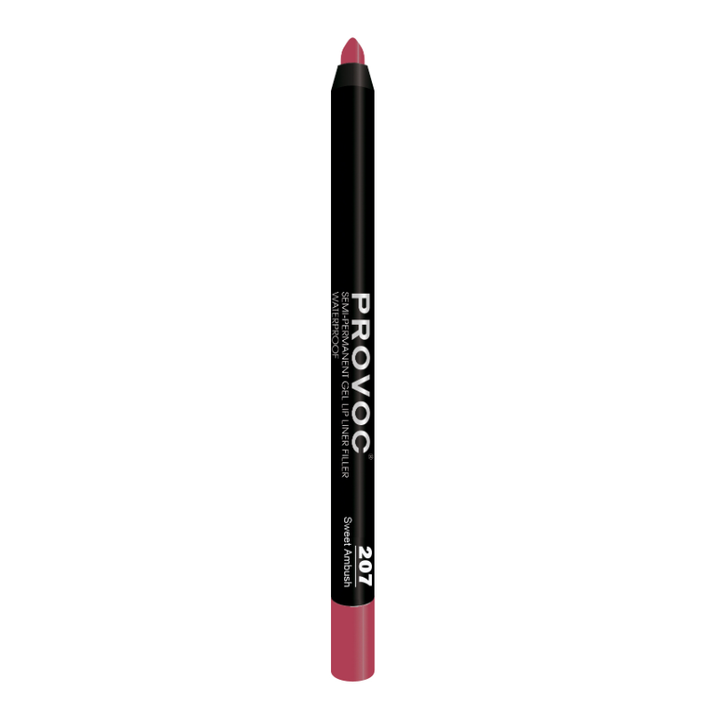 PROVOC Подводка гелевая в карандаше для губ, 207 темно-розовый / Gel Lip Liner Sweet Ambush 7 г, фото 1
