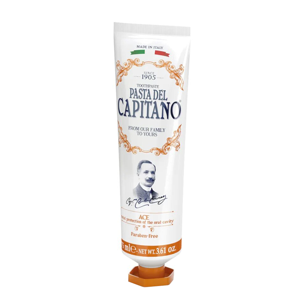 PASTA DEL CAPITANO Паста зубная с комплексом витаминов A,C,E / 1905 Vitamins ACE 75 мл, фото 1