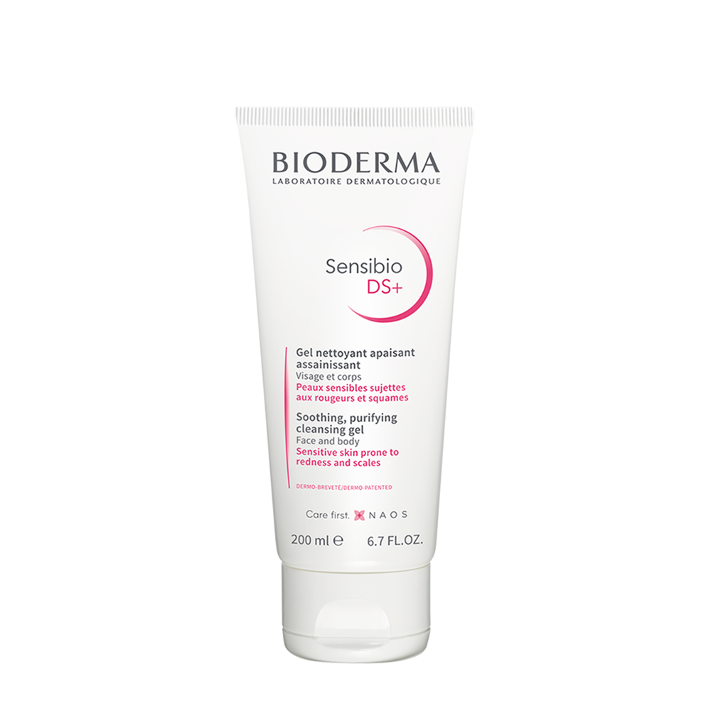 BIODERMA Гель очищающий сенсибио / DS+ 200 мл, фото 1