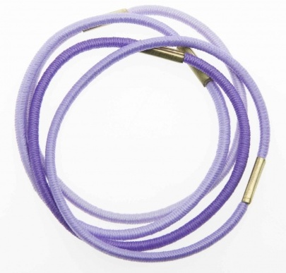 DEWAL BEAUTY Резинки для волос midi радуга синяя 8 шт, фото 1