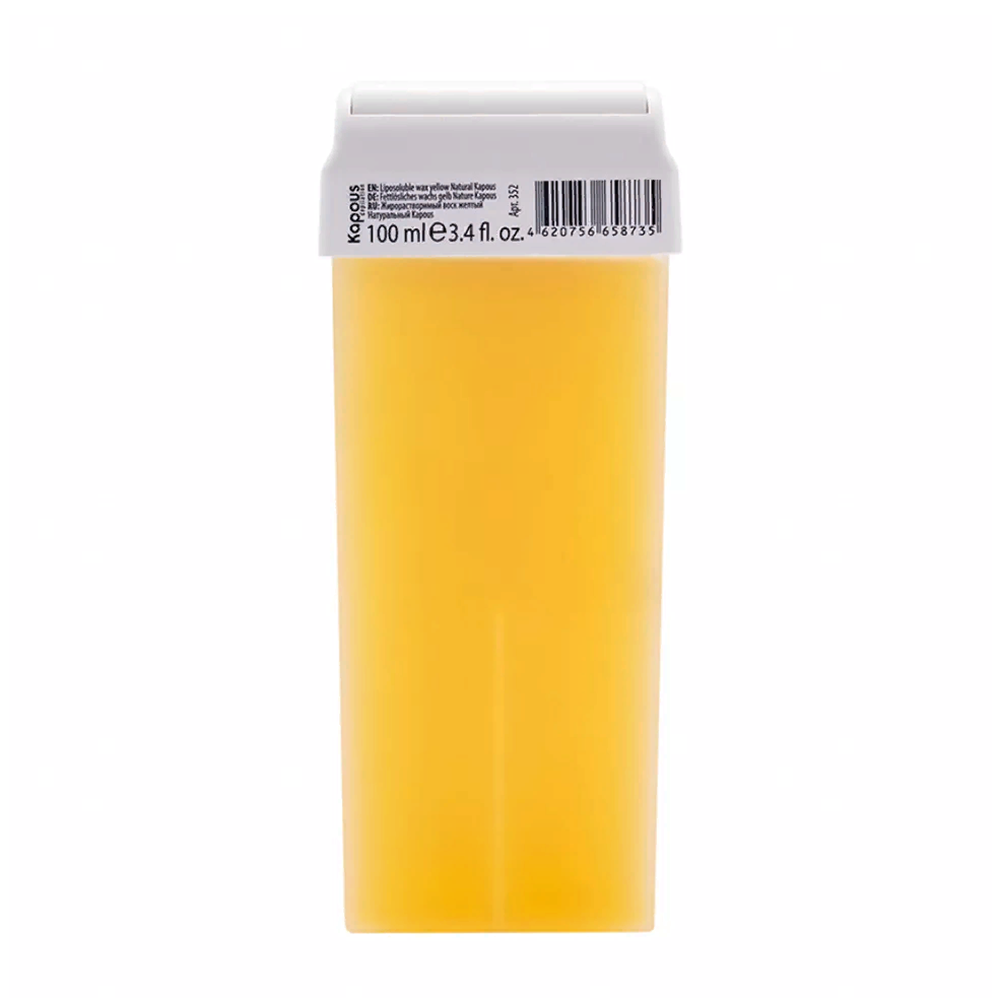 KAPOUS Воск жирорастворимый желтый натуральный / Depilation 100 мл, фото 1