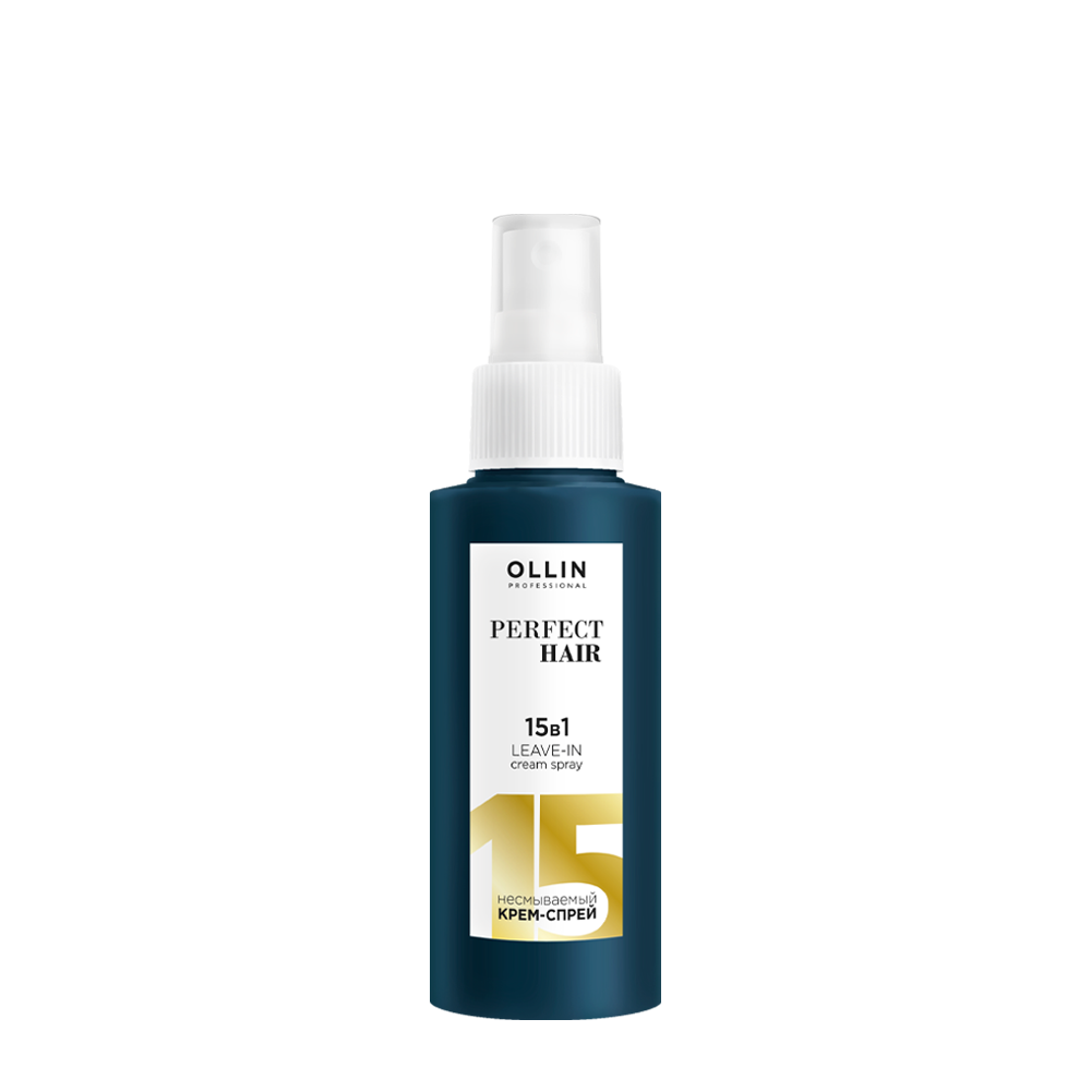 OLLIN PROFESSIONAL Крем-спрей несмываемый для волос 15 в 1 / OLLIN PERFECT HAIR 100 мл, фото 1