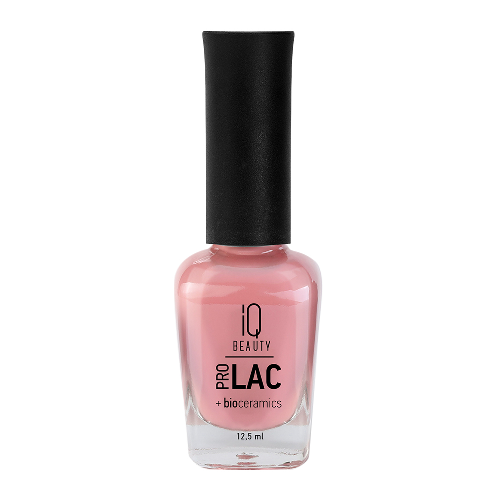 IQ BEAUTY 015 лак для ногтей укрепляющий с биокерамикой / Nail polish PROLAC + bioceramics 12.5 мл, фото 1