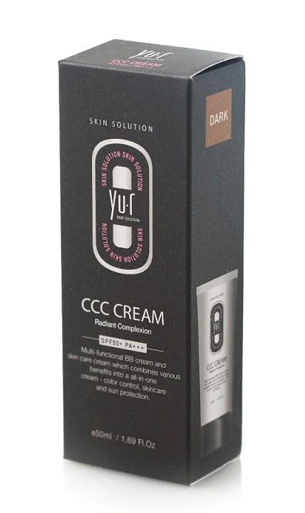 YU.R Крем корректирующий для лица, темный / CCC Cream dark 50 мл, фото 1
