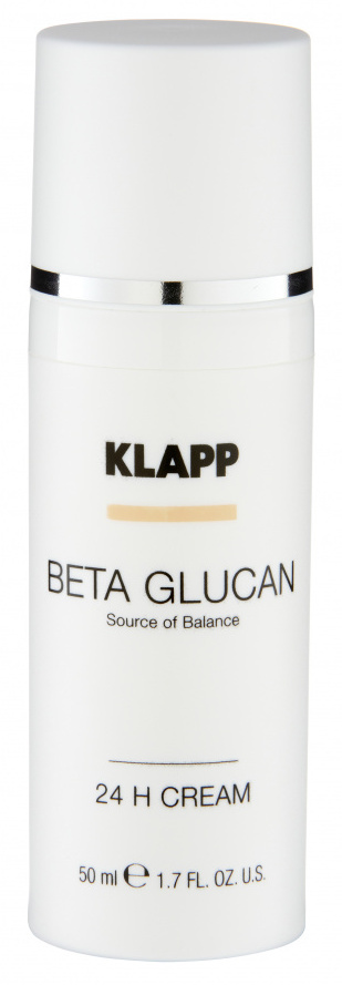 KLAPP Крем-уход 24 часа для лица / BETA GLUCAN 50 мл, фото 1