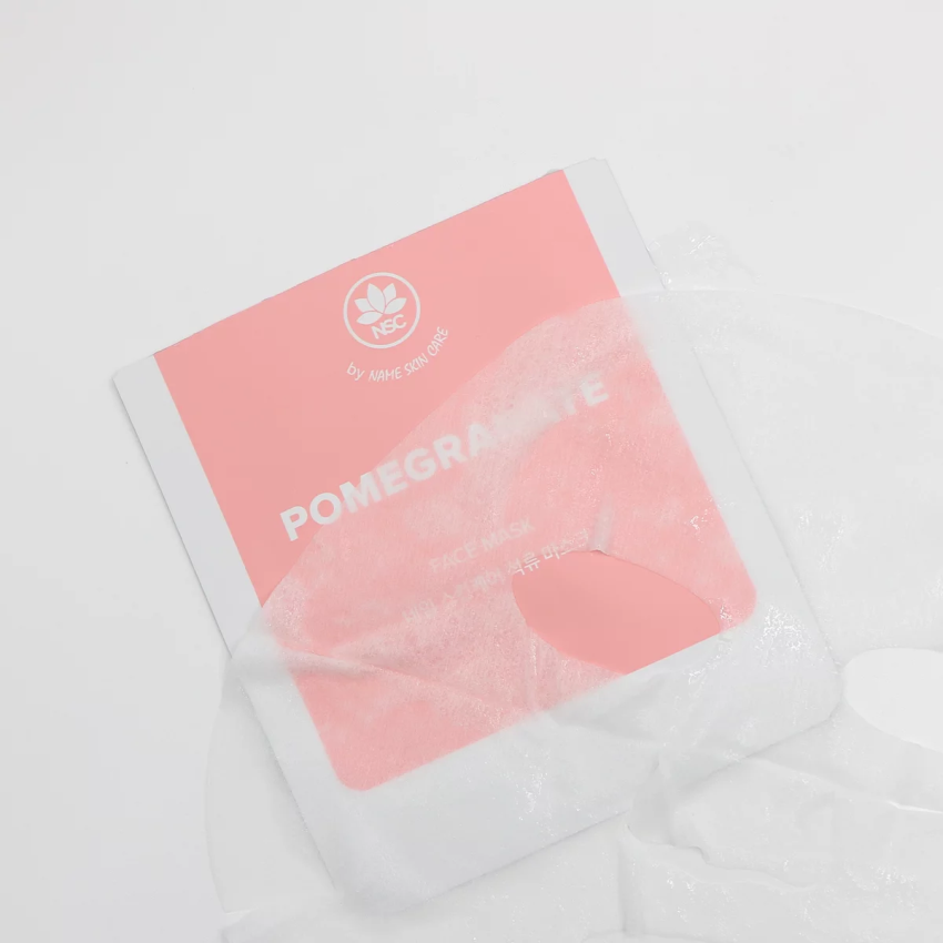 NAME SKIN CARE Маска тканевая для лица, гранат / NAME SKIN CARE 22 гр, фото 4