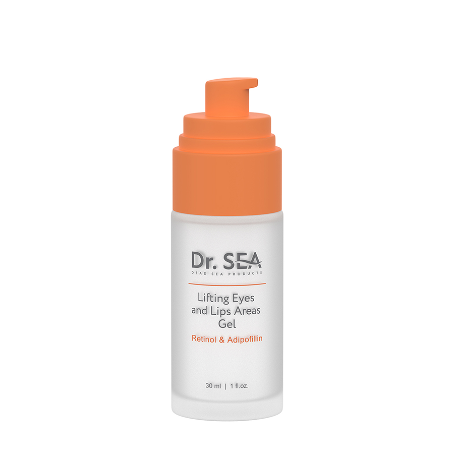 DR. SEA Гель-лифтинг для зоны вокруг глаз и губ с ретинолом и адипофиллином / Dr.Sea 30 мл, фото 2