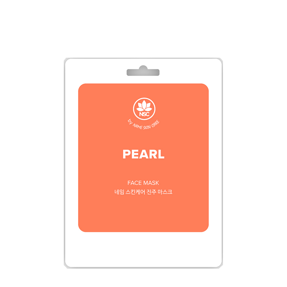 NAME SKIN CARE Маска тканевая для лица, жемчуг / NAME SKIN CARE 22 гр, фото 1