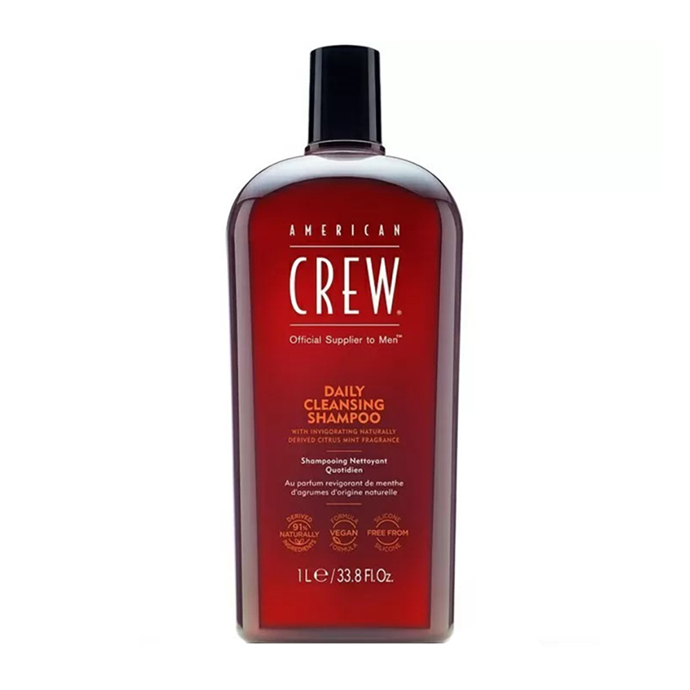 AMERICAN CREW Шампунь очищающий для ежедневного ухода за волосами, для мужчин / DAILY CLEANCING SHAMPOO 1000 мл, фото 1