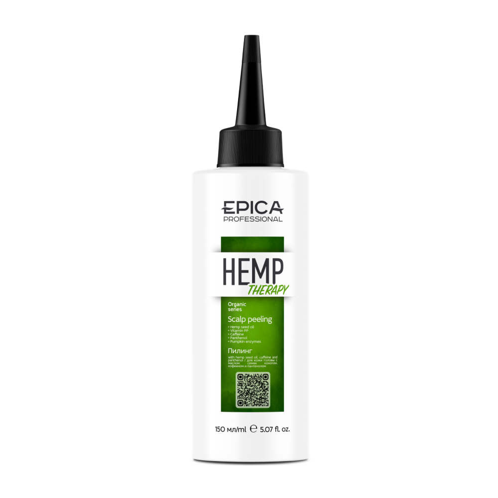 EPICA PROFESSIONAL Пилинг для кожи головы / Hemp therapy Organic 150 мл, фото 1