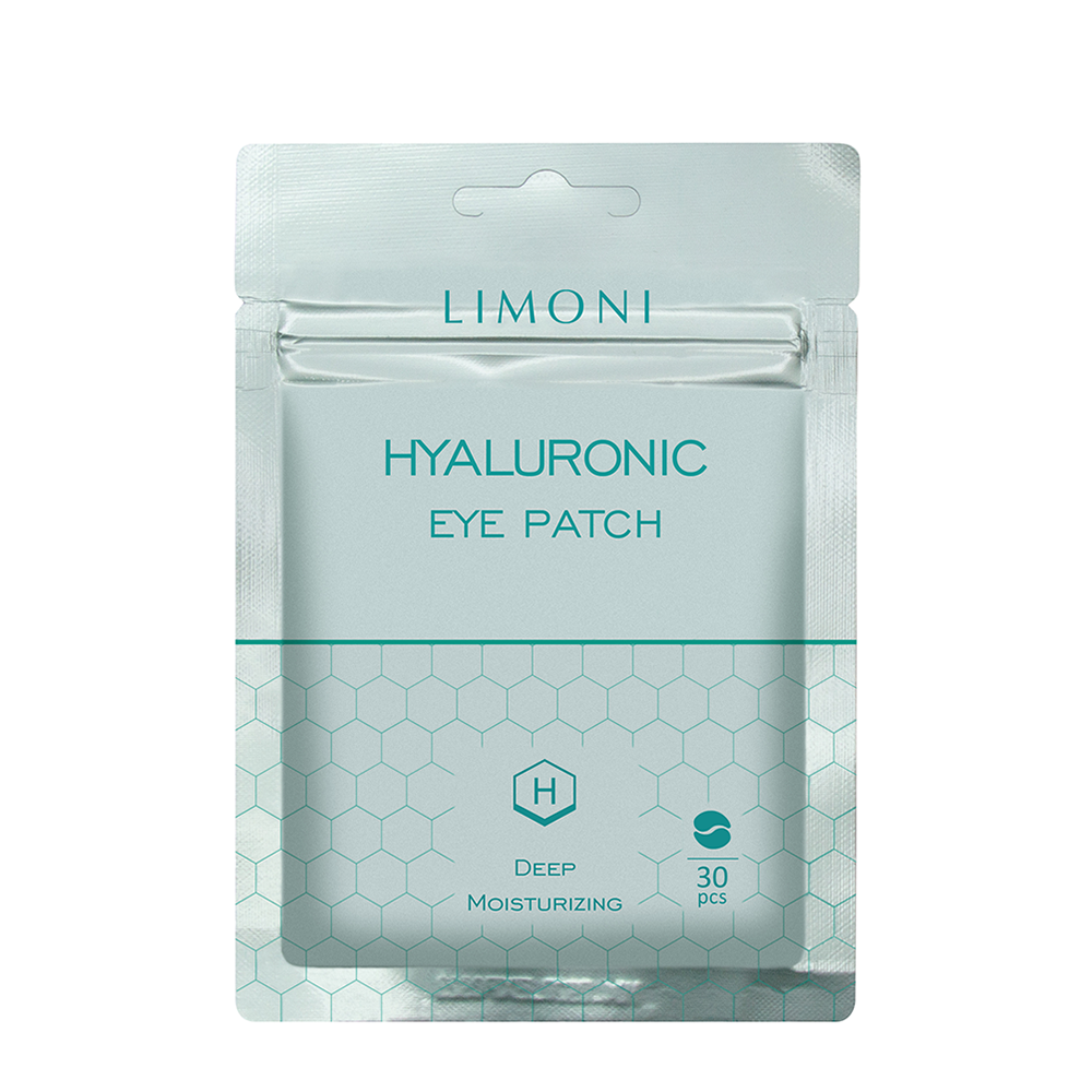 LIMONI Патчи для век увлажняющие с гиалуроновой кислотой / Hyaluronic Eye Patch 30 шт, фото 1