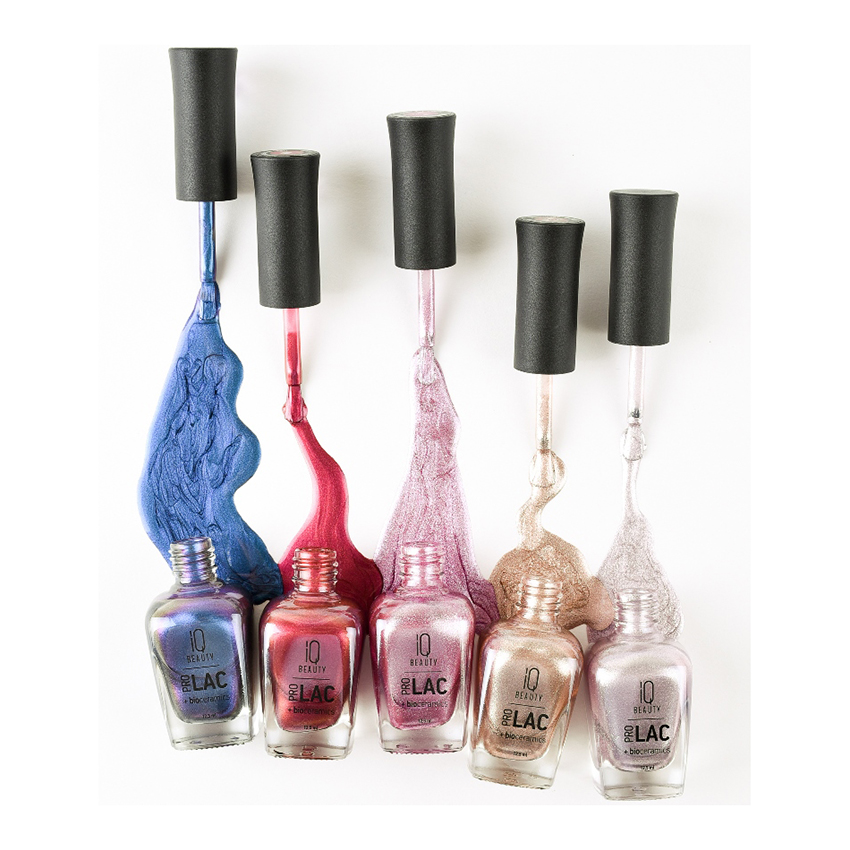 IQ BEAUTY 097 лак для ногтей укрепляющий с биокерамикой / Nail Polish PROLAC+bioceramics 12,5 мл, фото 6