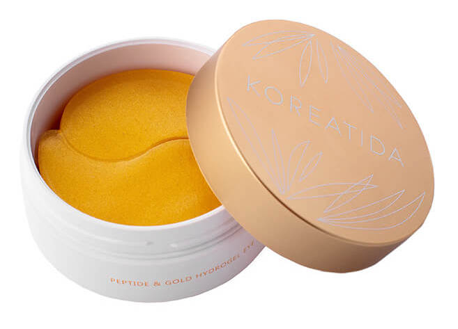 KOREATIDA Патчи гидрогелевые с пептидами и коллоидным золотом для глаз / peptide & gold hydrogel eye patch 60 шт, фото 4