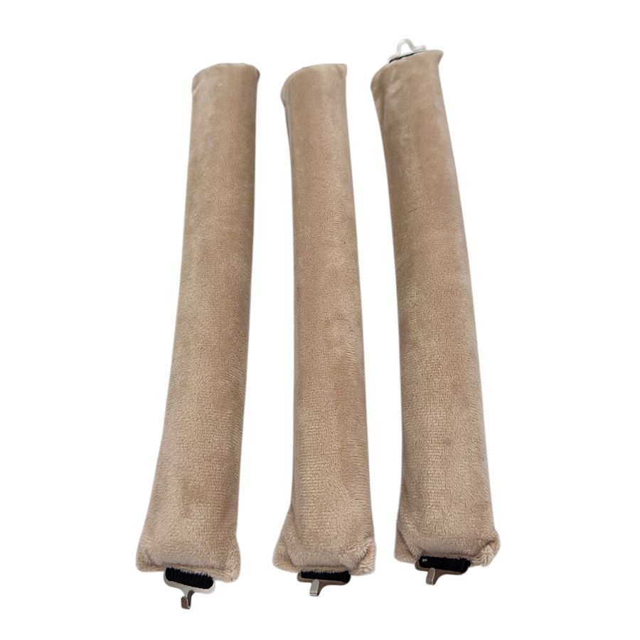 IWOU PROFESSIONAL Набор для волос бигуди мягкие велюровые 3шт + шелковая шапочка для сна, фото 2