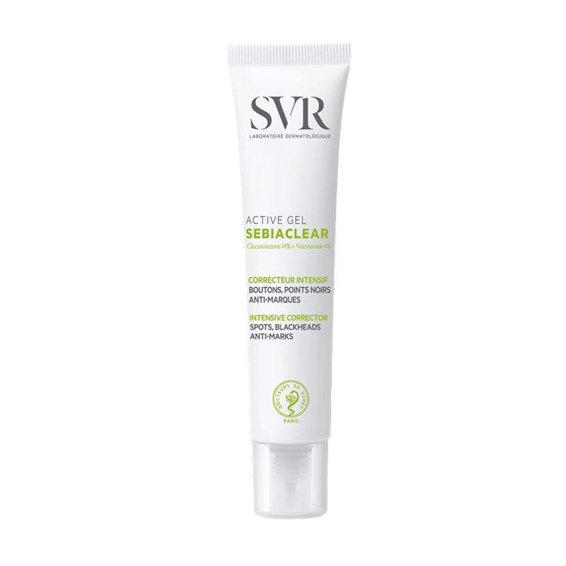 SVR Гель усиленного действия / Sebiaclear Active 40 мл, фото 1