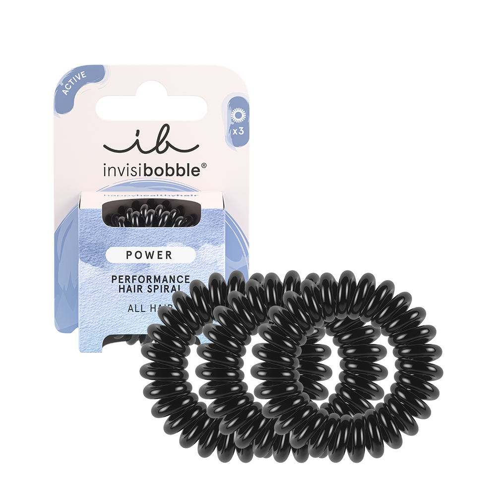 INVISIBOBBLE Резинка-браслет для волос / invisibobble POWER True Black (в картоне), фото 1