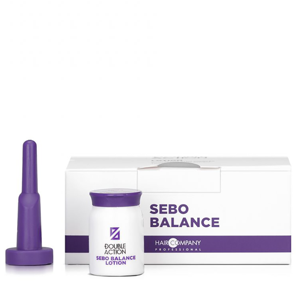 HAIR COMPANY Лосьон регулирующий работу сальных желез / Sebo Balance Lotion DOUBLE ACTION 10*10 мл, фото 1