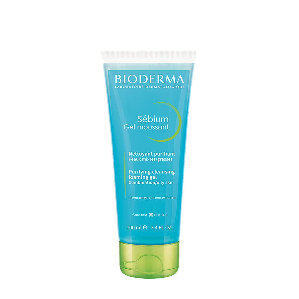 BIODERMA Гель для лица очищающий себиум 100 мл, фото 1