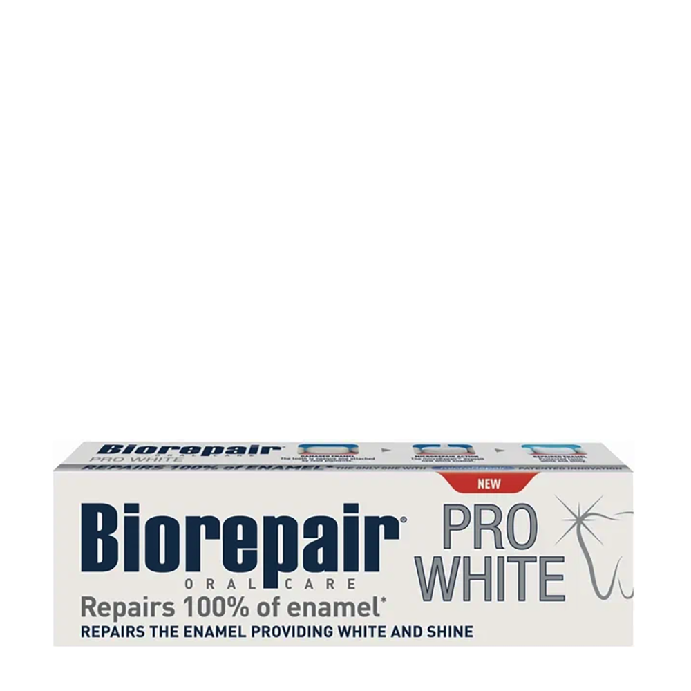 BIOREPAIR Паста зубная сохраняющая белизну эмали / Pro White 75 мл, фото 3