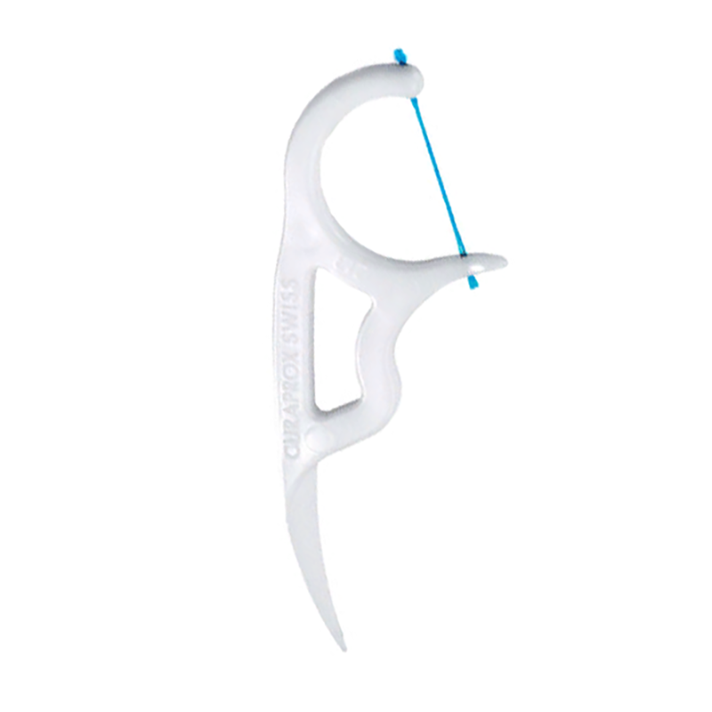 CURAPROX Нить межзубная с пластиковым держателем / Flosspic 30 шт, фото 1