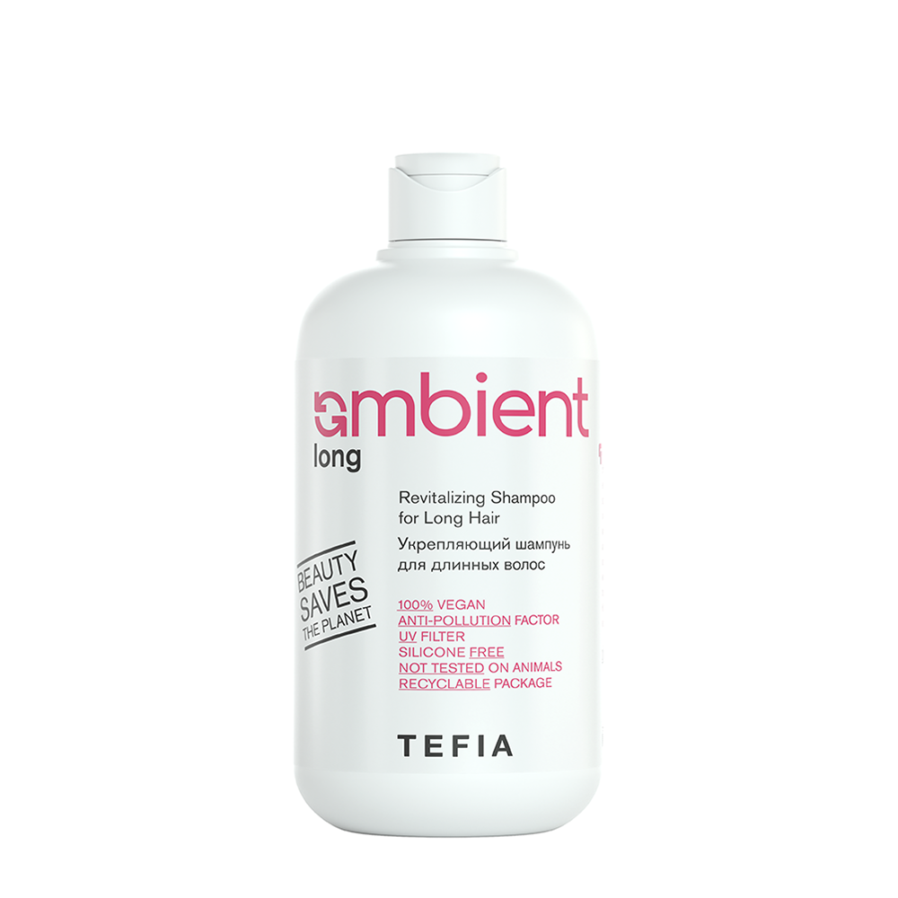 TEFIA Шампунь укрепляющий для длинных волос / AMBIENT Long 250 мл, фото 1