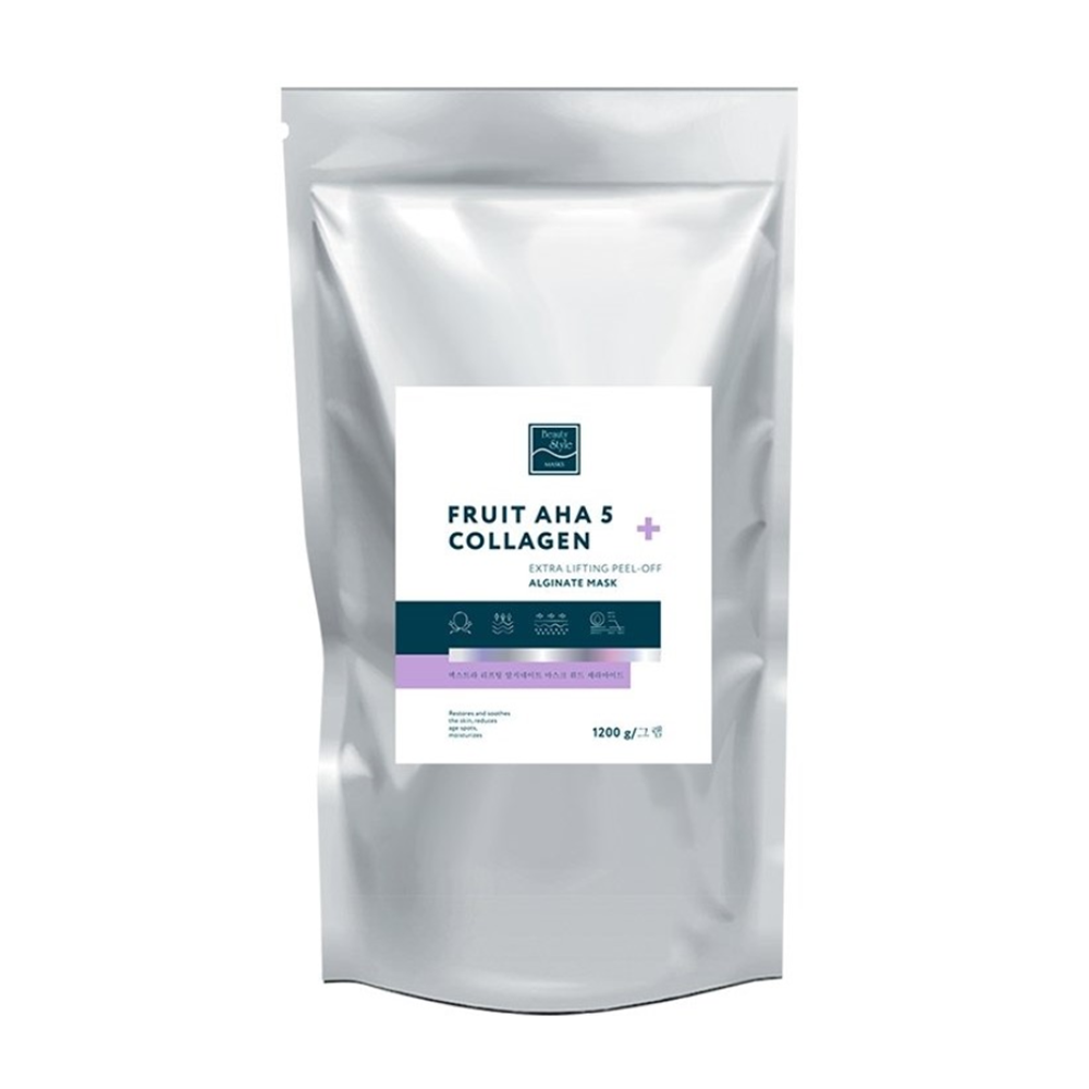 BEAUTY STYLE Маска-лифтинг альгинатная / Fruit AHA 5 + Collagen Beauty Stylе 1200 гр, фото 1