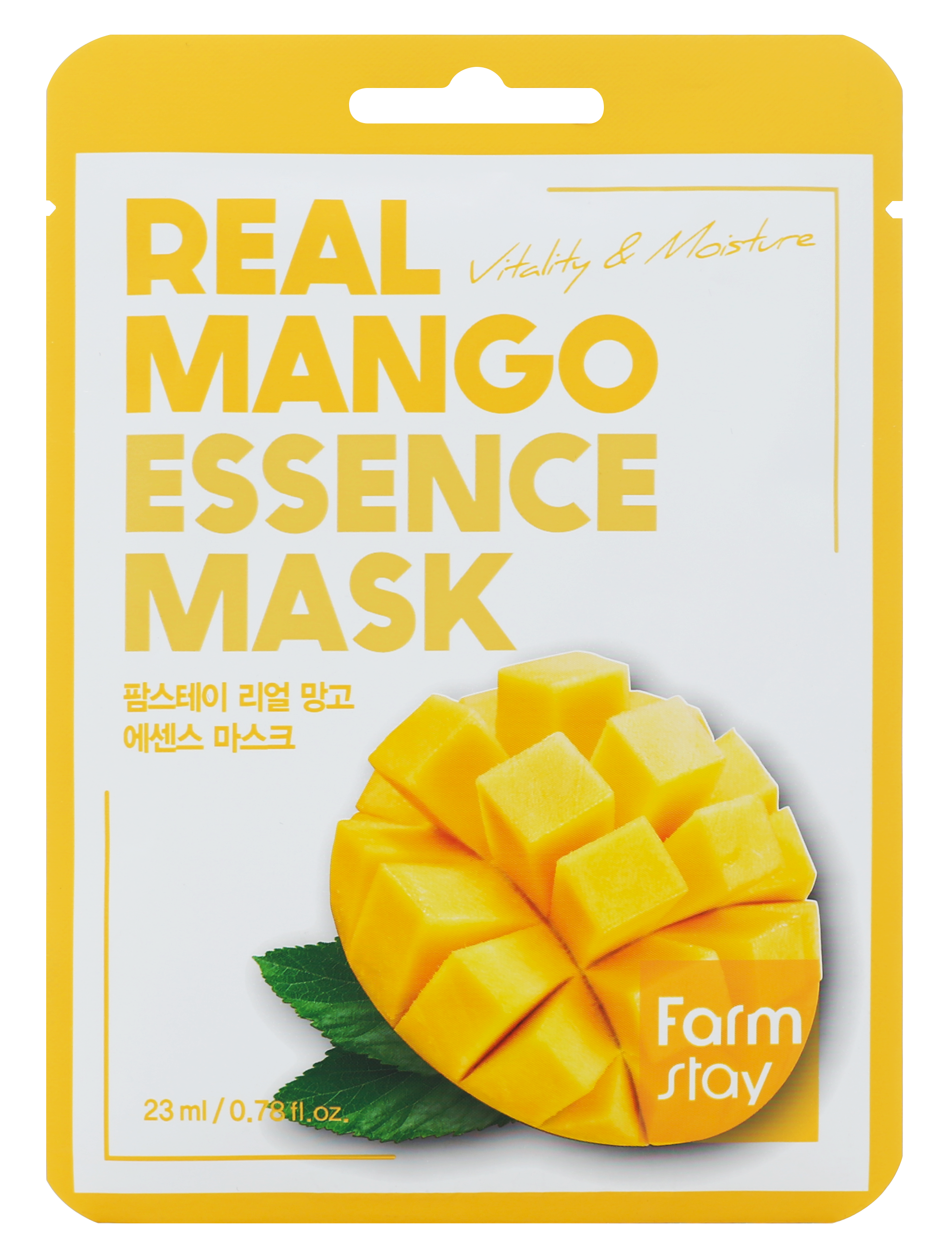 FARMSTAY Маска тканевая с экстрактом манго для лица 23 мл, фото 1
