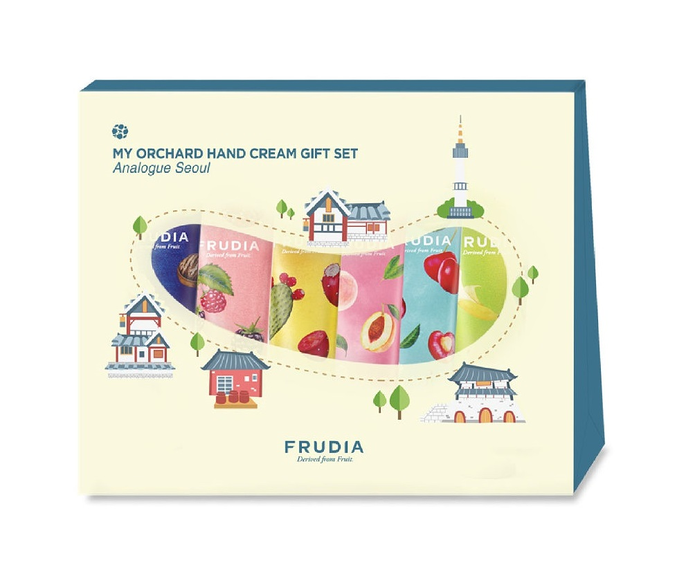 FRUDIA Набор подарочный кремов для рук Традиционный Сеул 6 х 30 г, фото 1