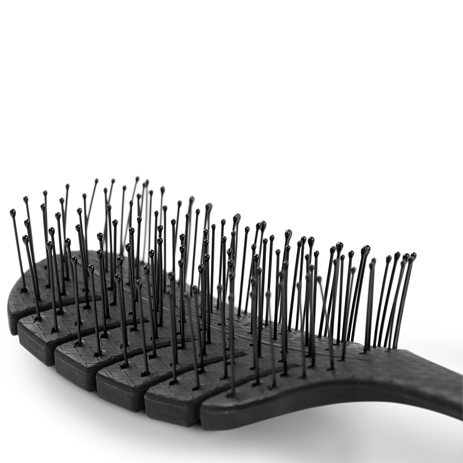 KOSMO SHTUCHKI Расчёска лепестковая 5439-M2, черная / KOSMO SHTUCHKI, фото 4