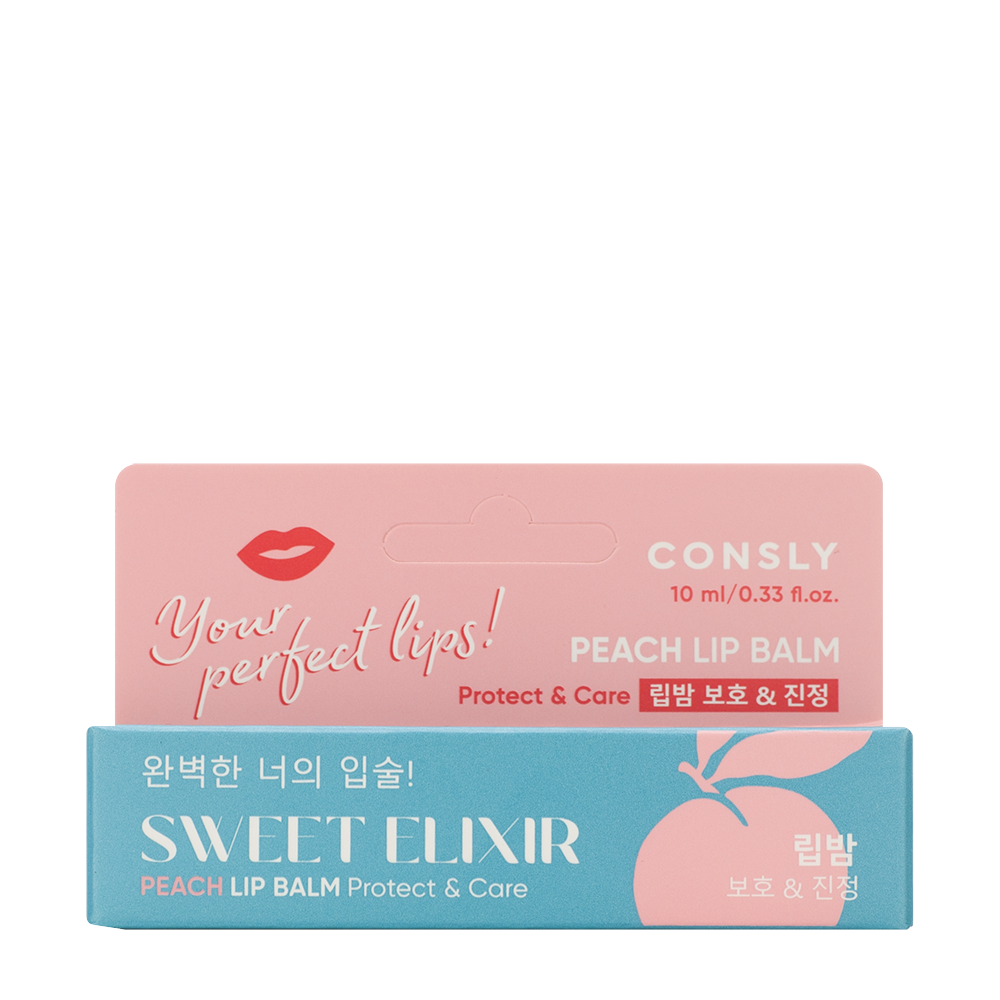 CONSLY Бальзам для губ с экстрактом персика / Consly Sweet Elixir 10 мл, фото 2