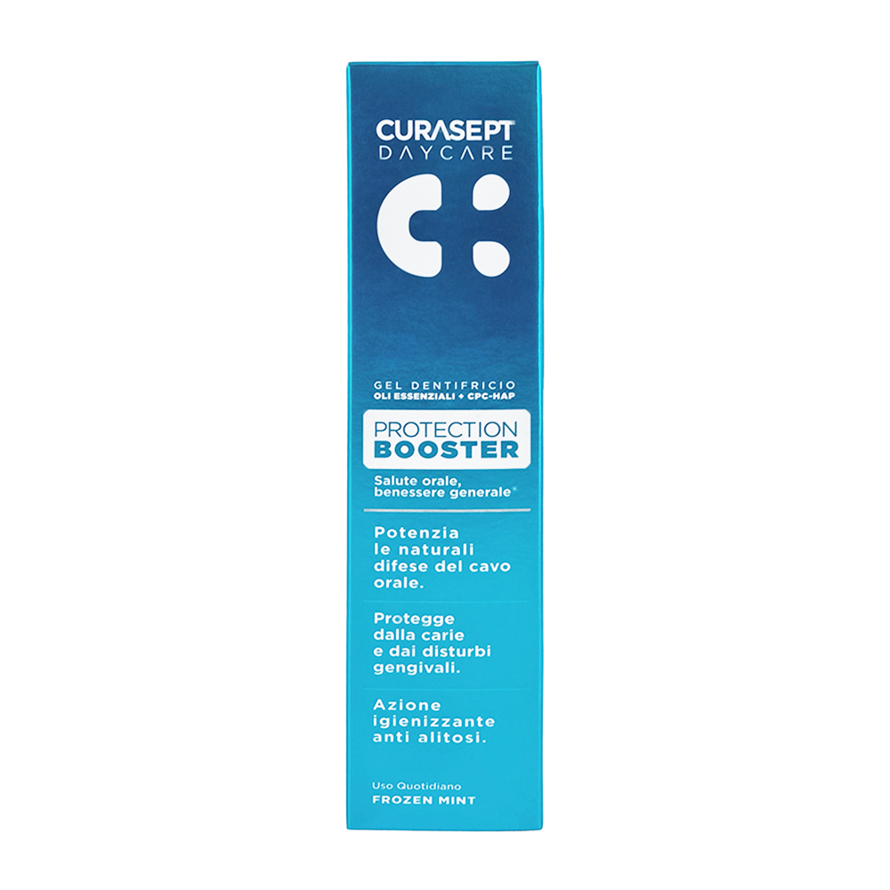 CURASEPT Паста зубная, ледяная мята / CURASEPT DAYCARE BOOSTER Frozen Mint 75 мл, фото 3