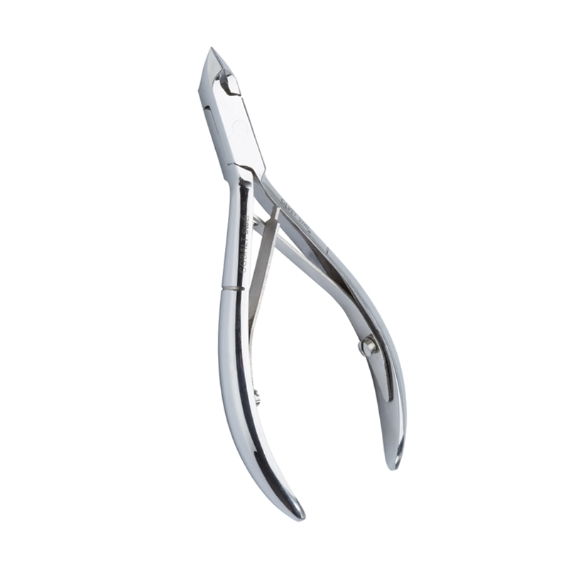 SILVER STAR Кусачки для кутикулы блестящие (5 мм), маленькая пятка, узкая головка / COBALT, фото 2