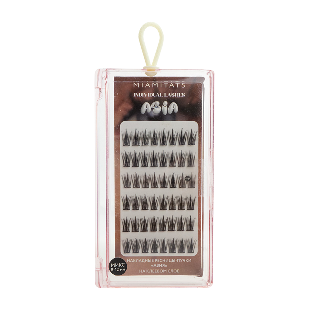 MIAMITATS Ресницы-пучки накладные / INDIVIDUAL LASHES ASIA 1 шт, фото 1