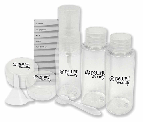 DEWAL BEAUTY Набор баночек дорожный для путешествий, 7 предметов DBTS5S, фото 1