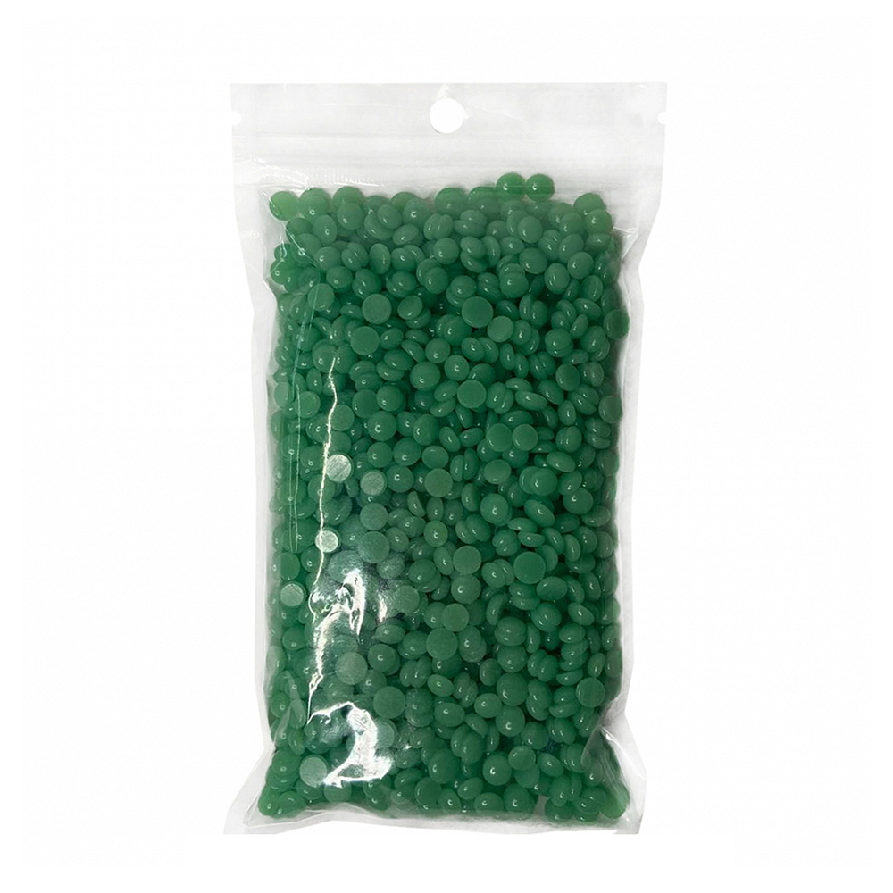 LILU Воск полимерный в гранулах в пакете, полупрозрачный Aloe / LILU 100 гр, фото 1